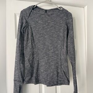 Lululemon Kanto Catch Me Long Sleeve - Color Coco Pique. Size 6
